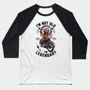 Elegance Tee: I'm Not Old I'm Classic Baseball T-Shirt